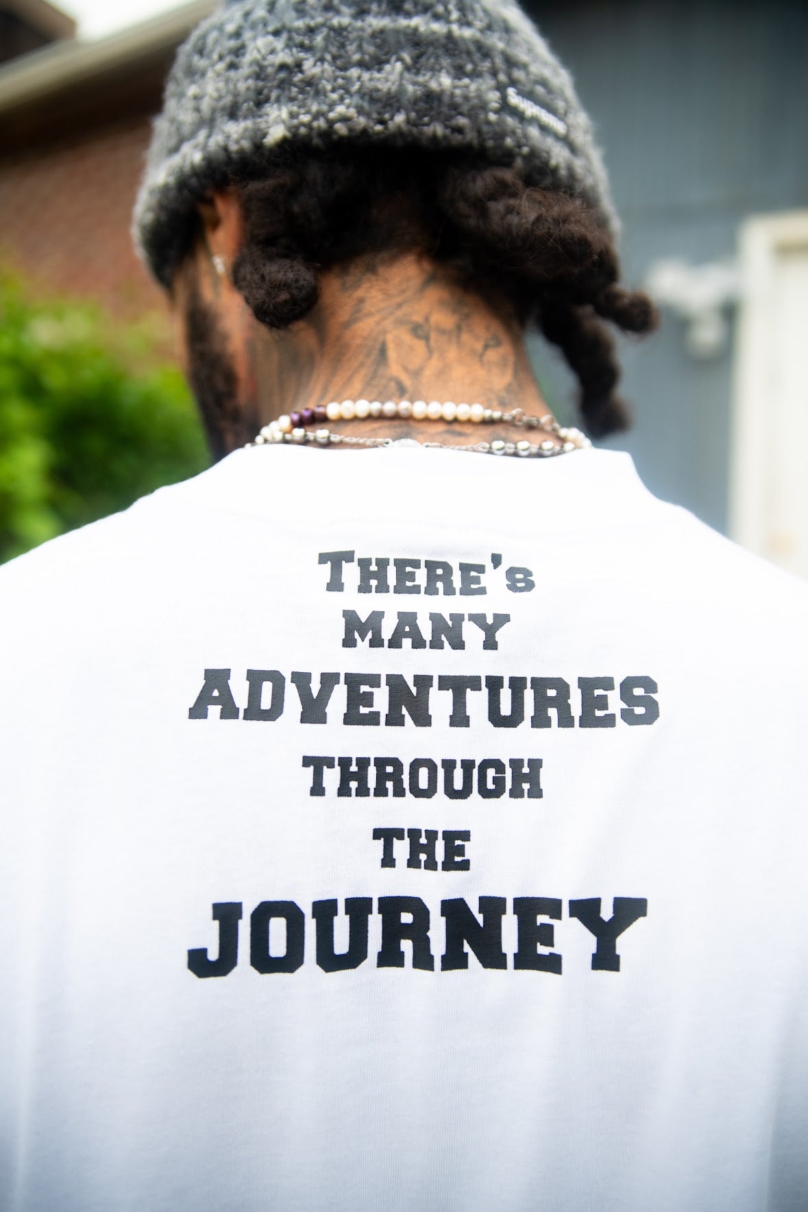 ODISI “EVERYDAY ADVENTURE TEE” (ESSENTIAL WHITE)