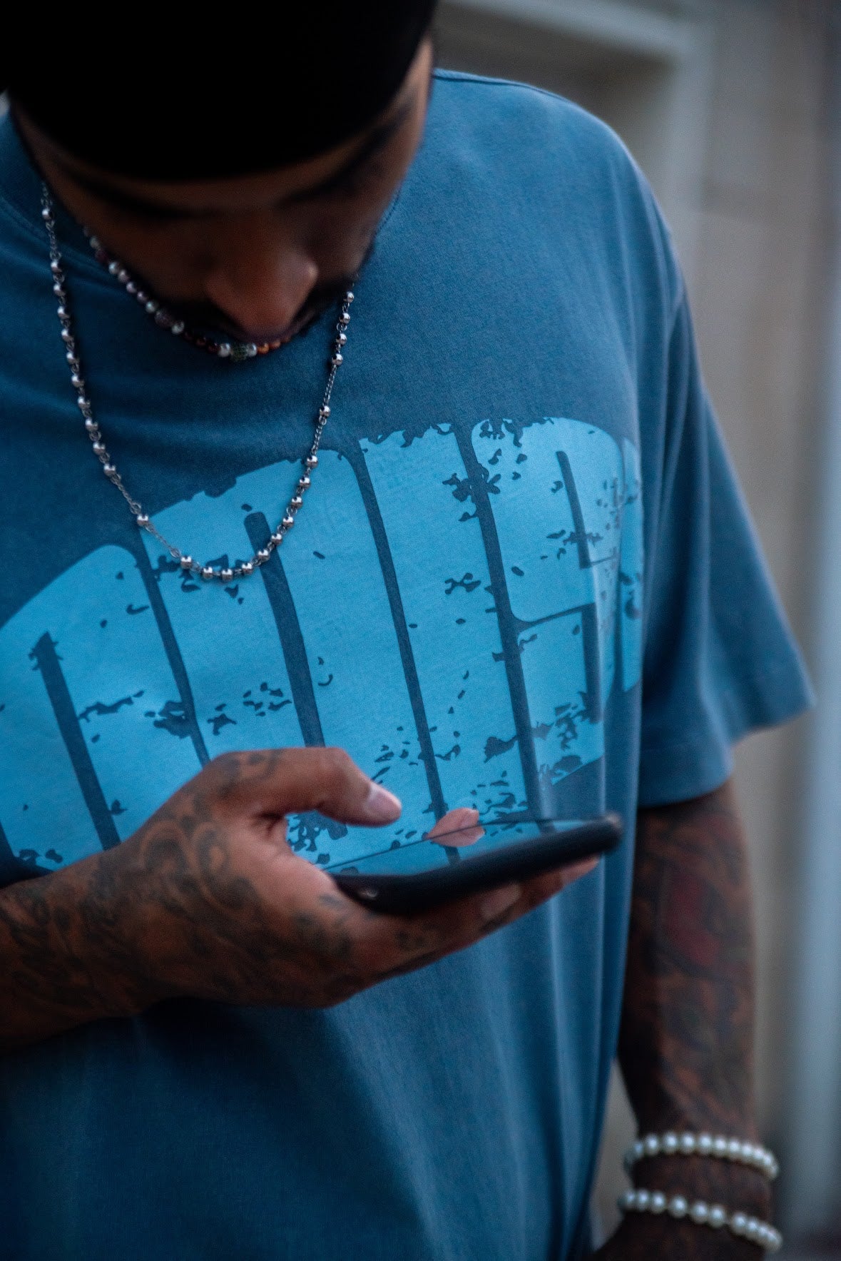 ODISI “EVERYDAY ADVENTURE TEE” (GLACIER BLUE)