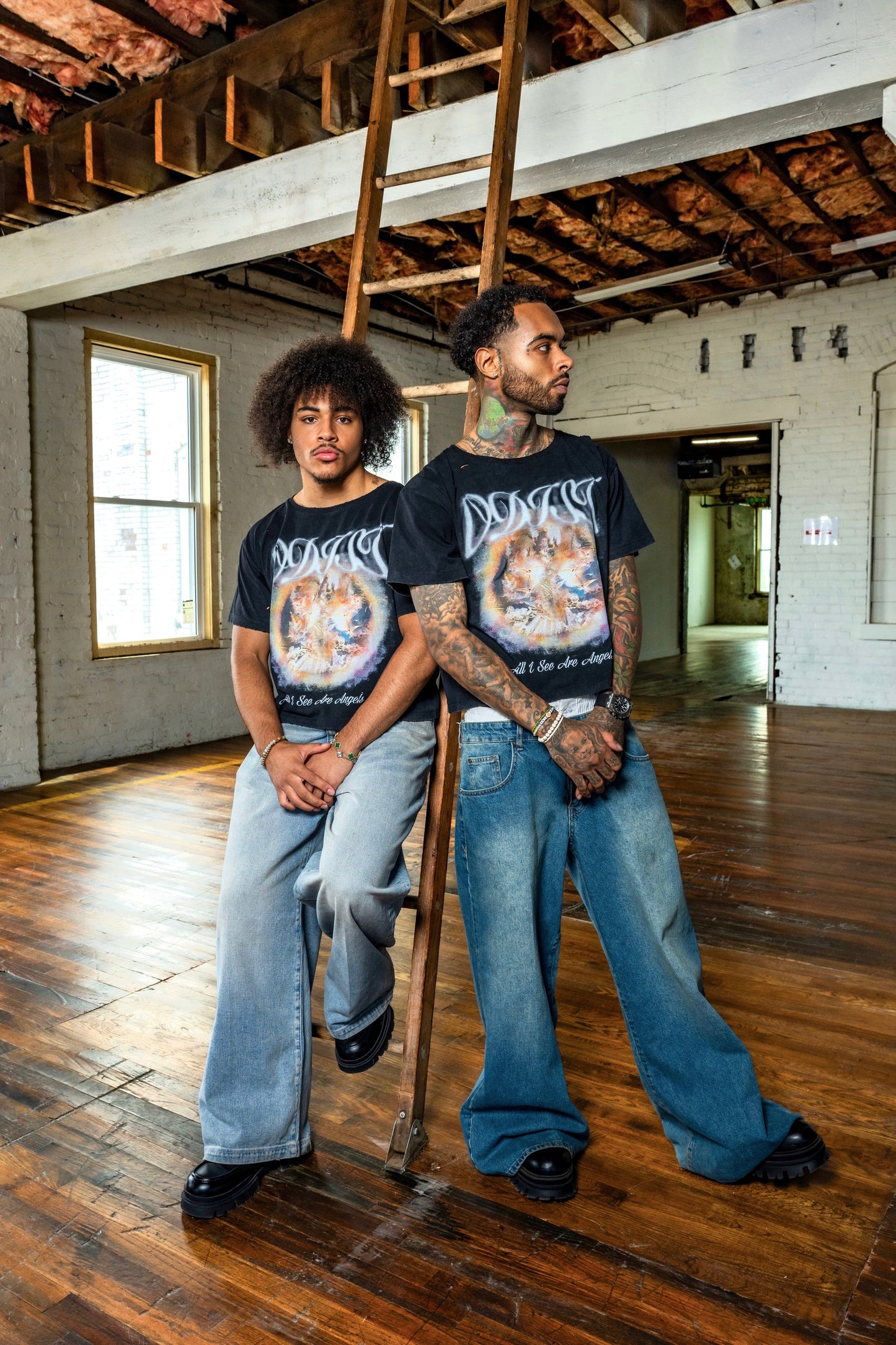 ODISI “ANGELS” VINTAGE T-SHIRT